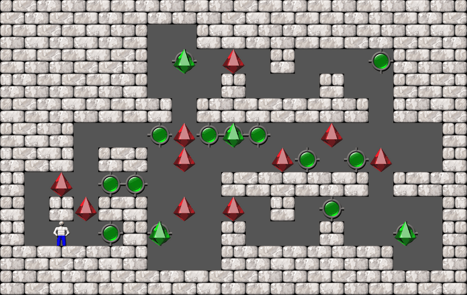 Sokoban Bugs Collection 97 level 30